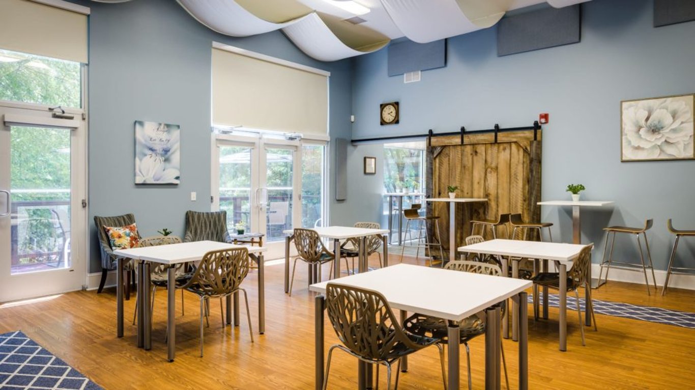 An interior shot of Focal Point Coworking in Asheville NC