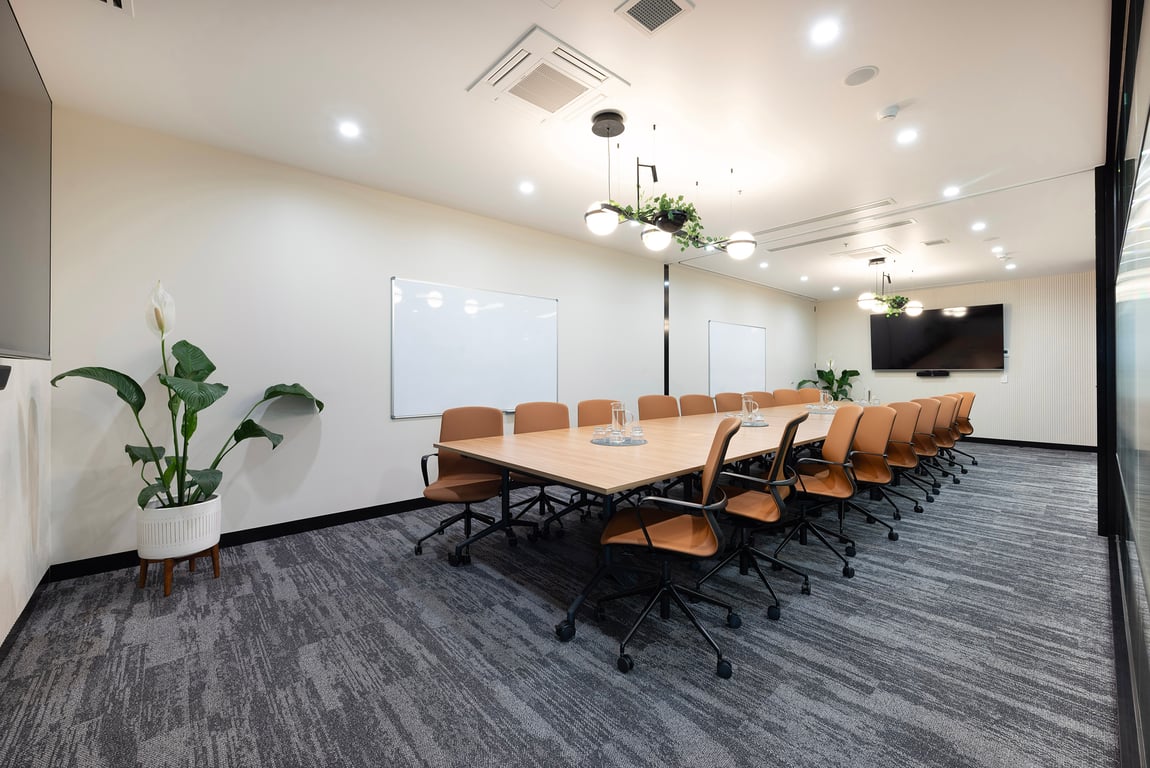 An interior shot of Double Boardroom