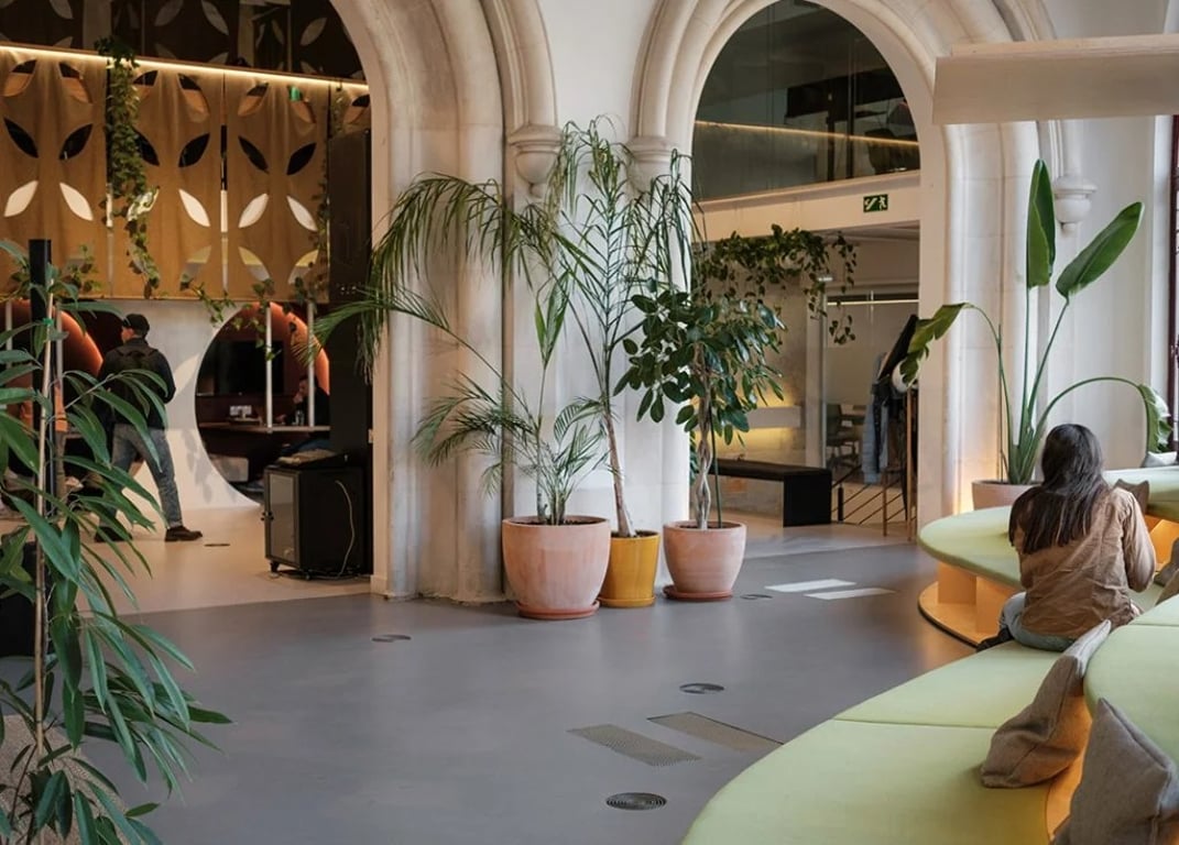 An interior shot of Heden Workspaces - Rossio