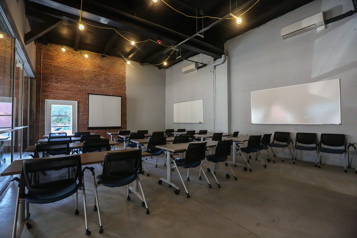 An interior shot of The Training Room