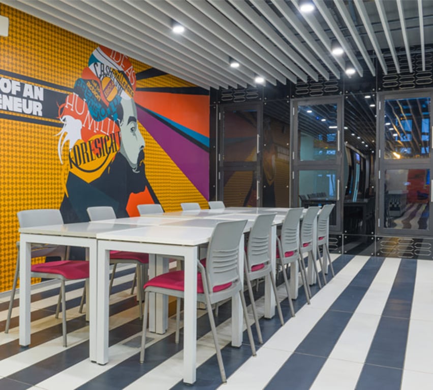 An interior shot of Awfis - HiTech City 3