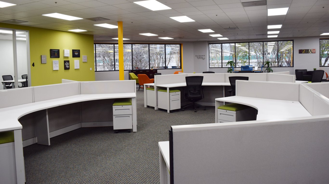 An interior shot of FalconX Membership - Monthly