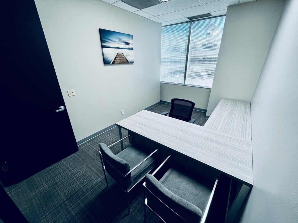 An interior shot of Dedicated desk 222