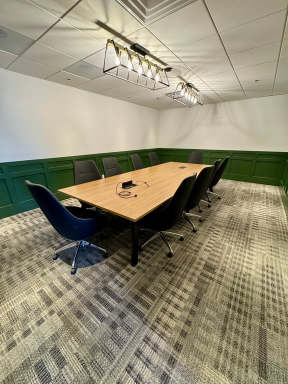 An interior shot of Boardroom