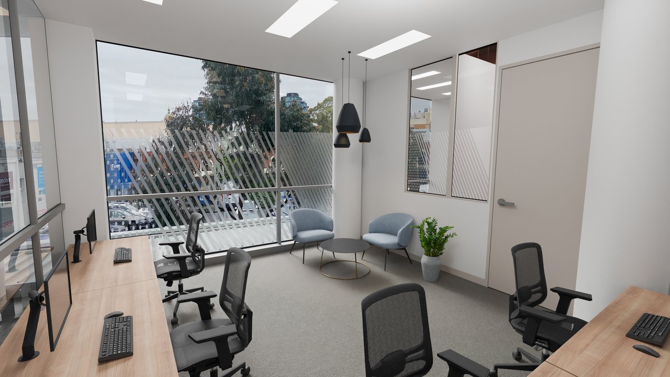 An interior shot of Suite 40