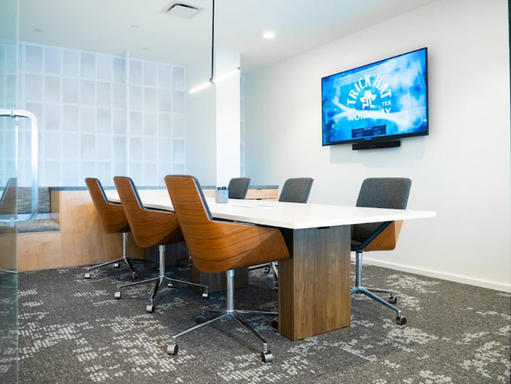 An interior shot of Conference Room 7