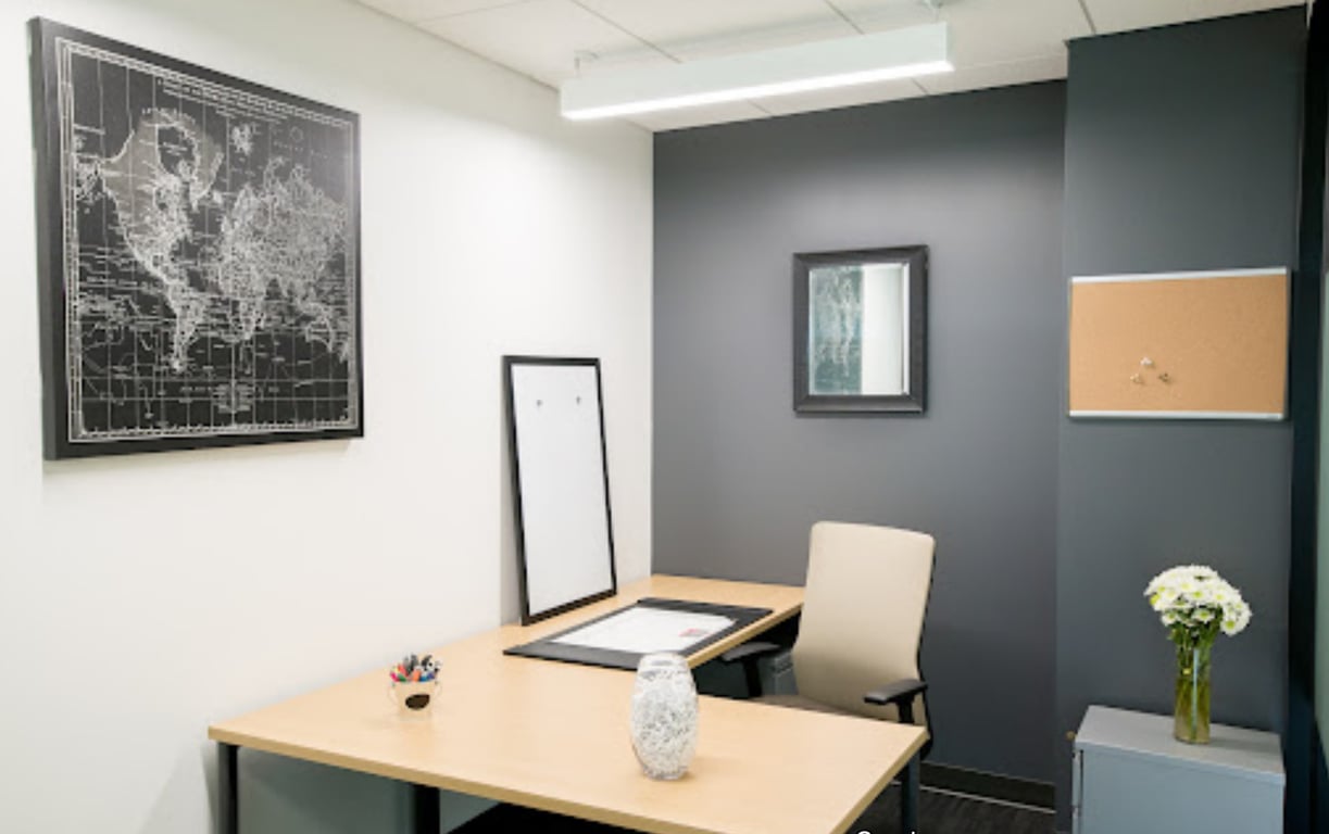 An interior shot of Single Private Office