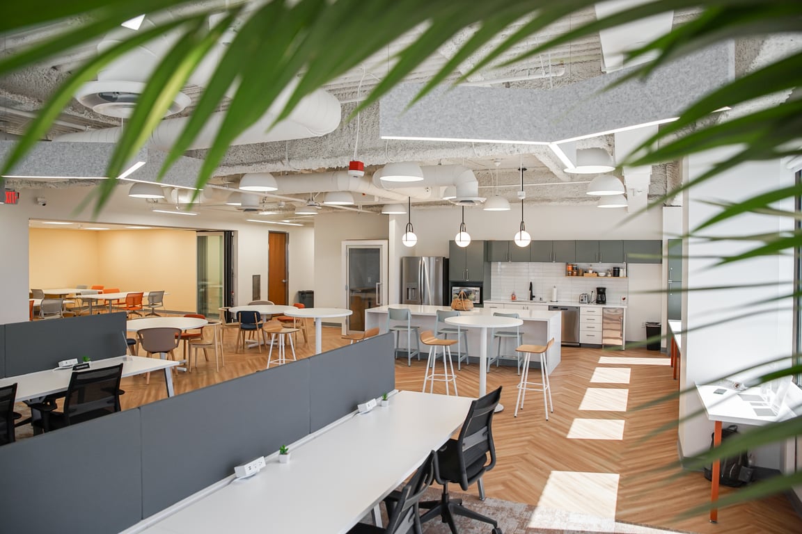 An interior shot of Pacific Workplaces - Las Vegas