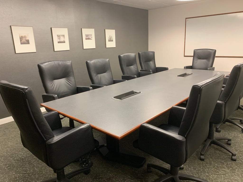 An interior shot of Fourth floor conference room