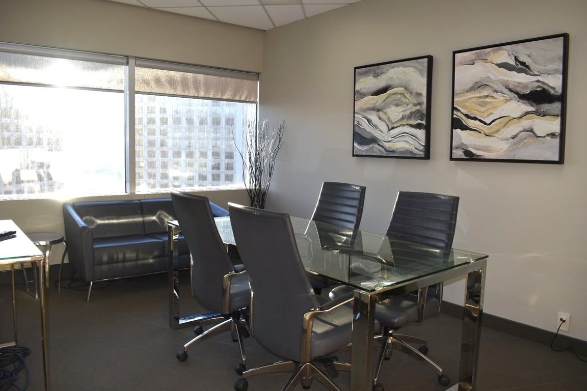 An interior shot of Back Boardroom