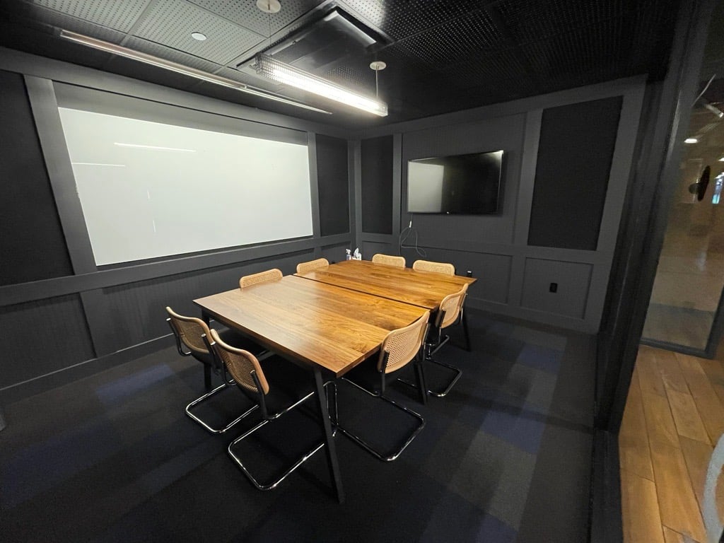 An interior shot of Hubbard Conference Room