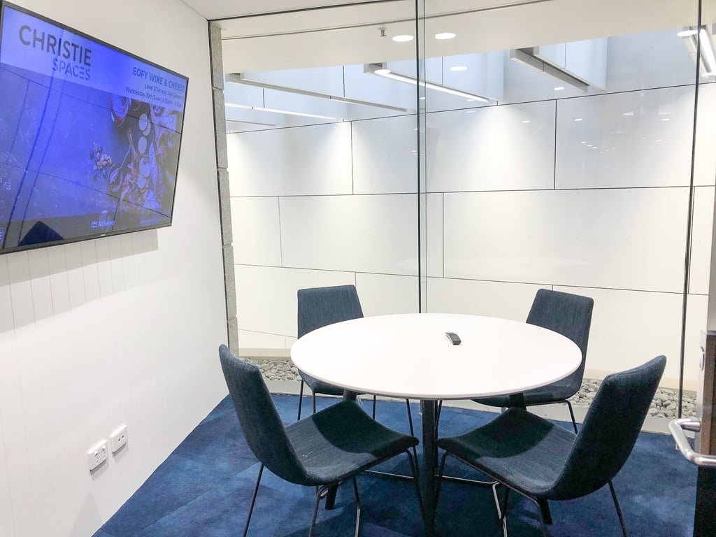 Private Meeting Room for 4 with Whiteboard (Level 2 Room A)