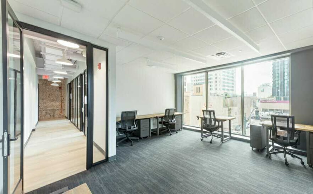 An interior shot of 4 person Private Office
