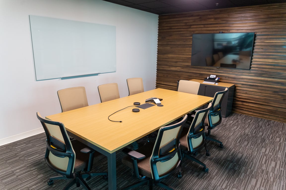 An interior shot of South Meeting Room for 8