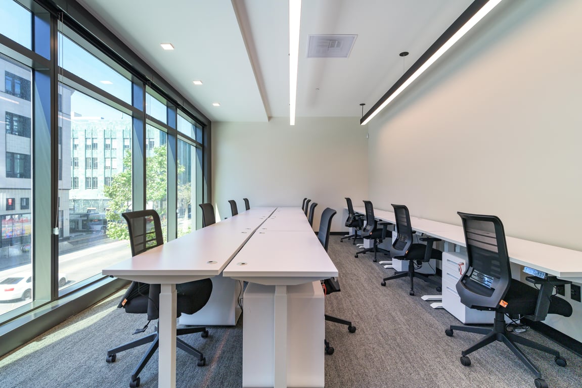 An interior shot of Suite 201 - E at STAK Space - Level 2