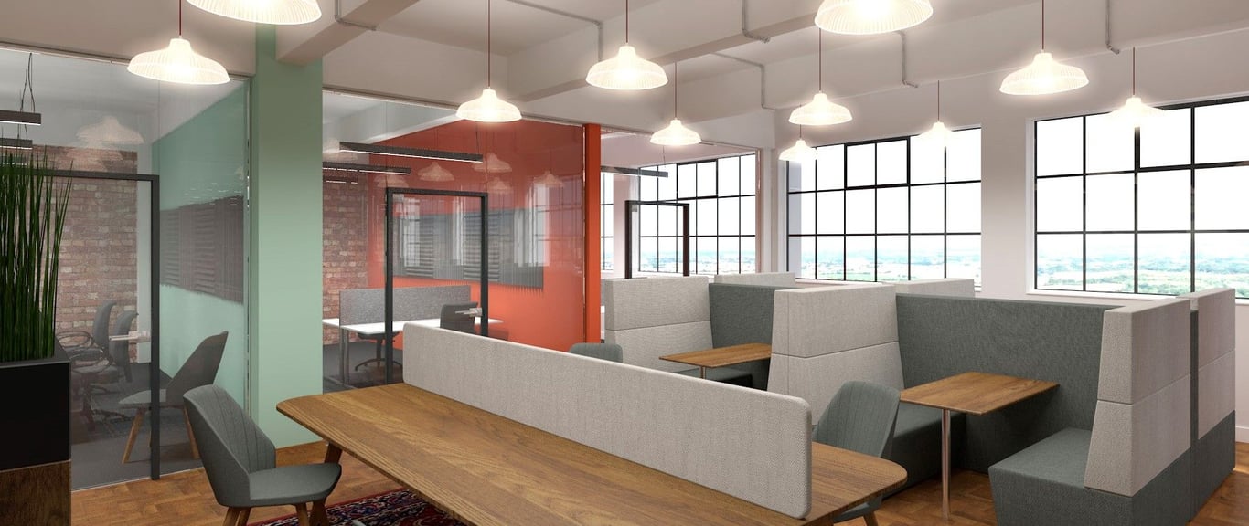 An interior shot of Thames Enterprise Centre