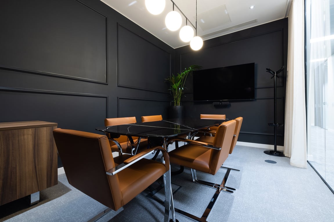 An interior shot of Noir