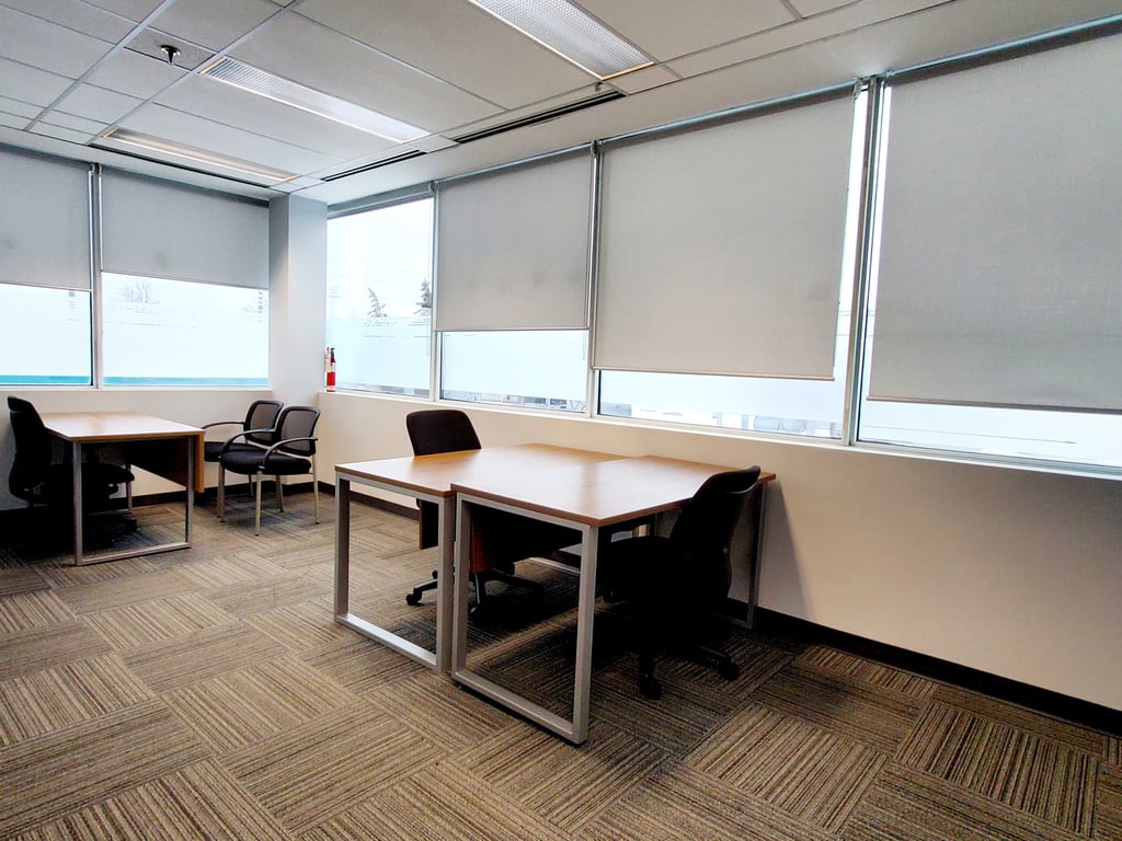 An interior shot of Private office 6 - 10 User
