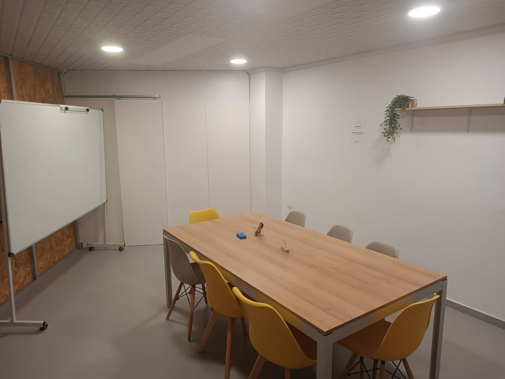 An interior shot of Sala Thinking