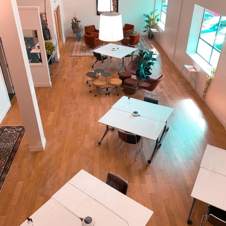 An interior shot of TractionSpace