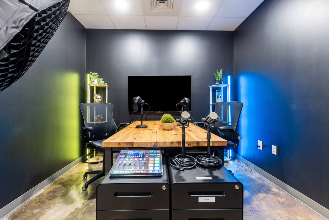An interior shot of The Studio