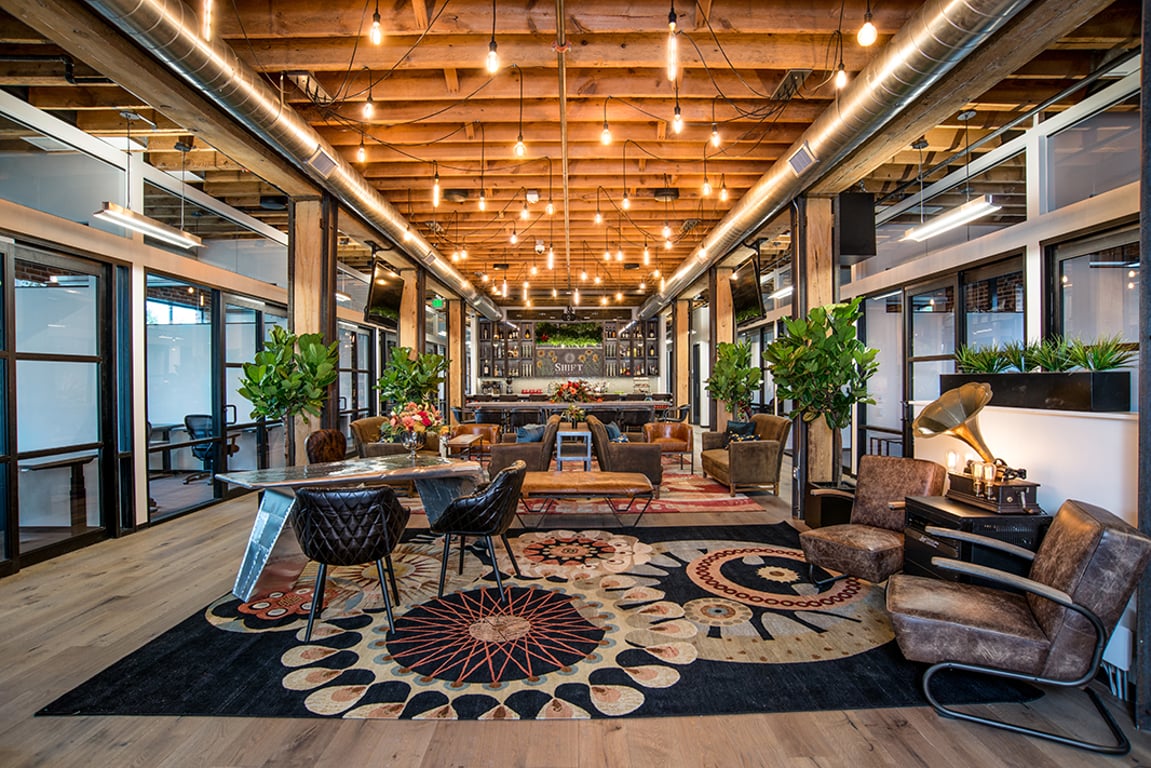 An interior shot of Shift Workspaces - Bannock