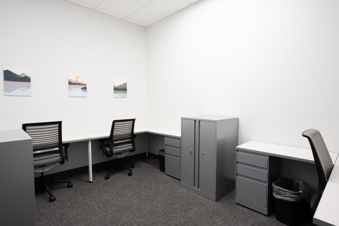 An interior shot of Office 1032 (1-3 person)
