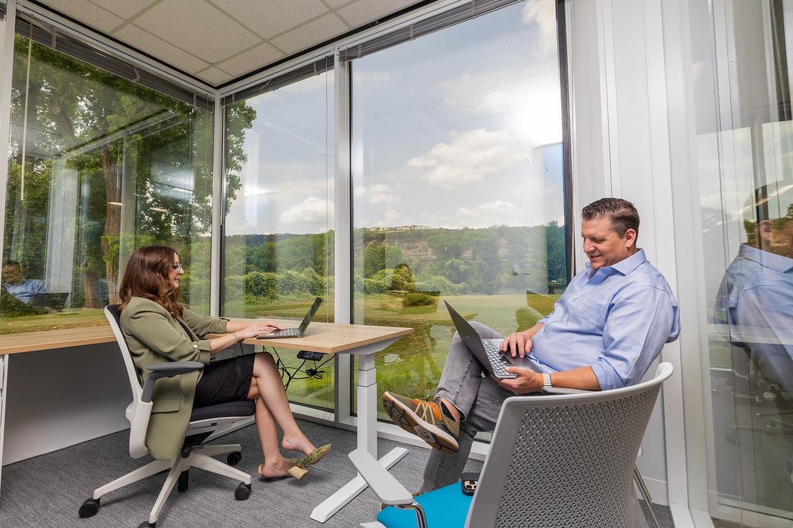 An interior shot of Team Day Office
