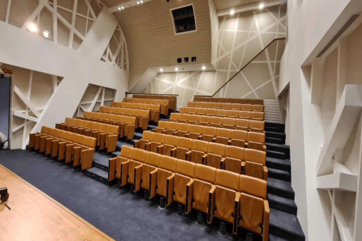 An interior shot of Auditorium