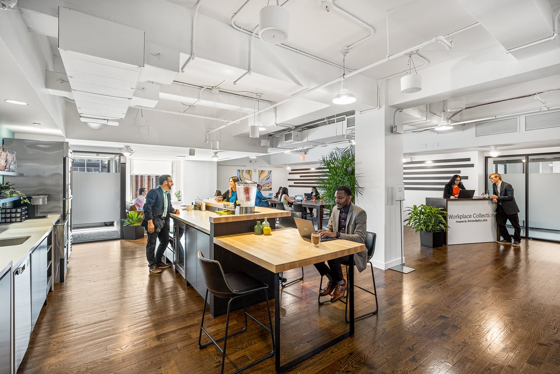 An interior shot of Serendipity Labs - Grand Central