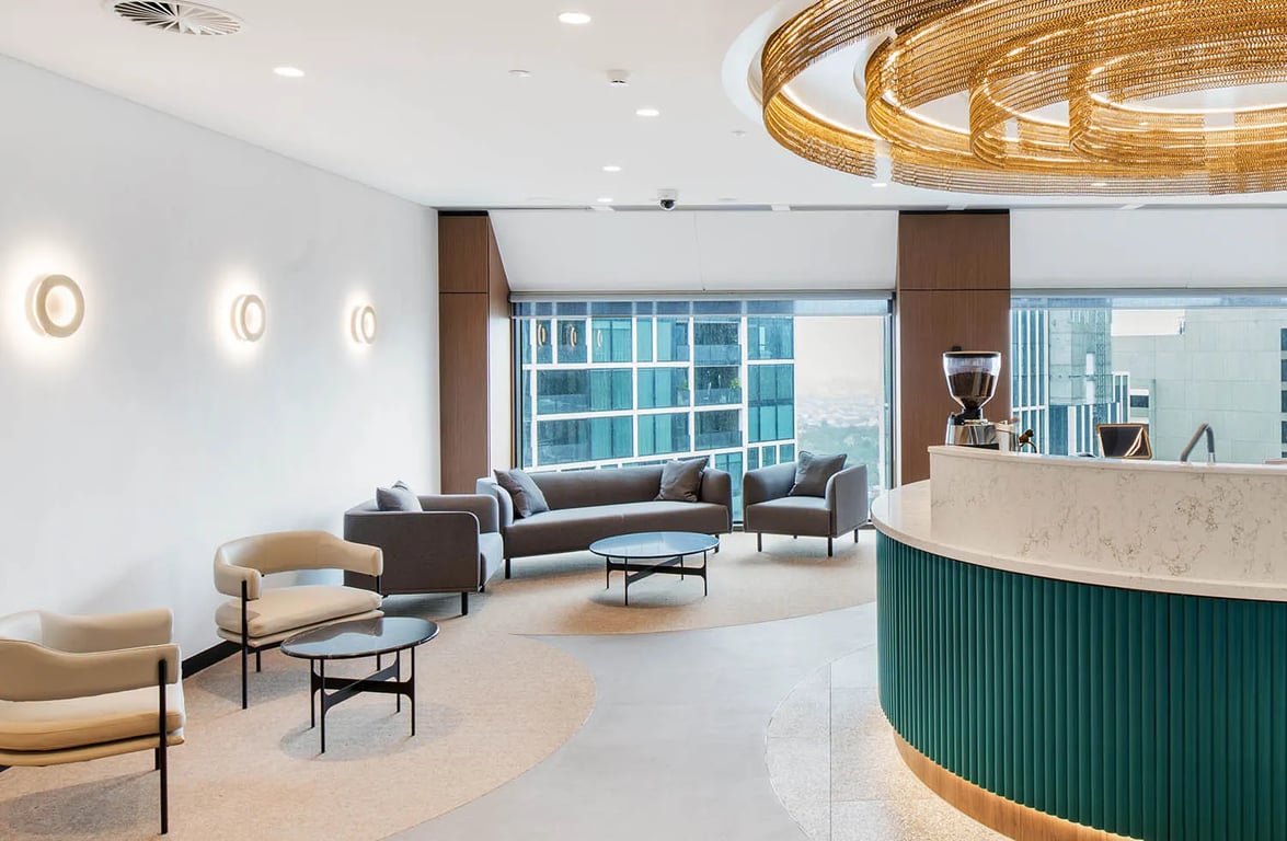 An interior shot of The Executive Centre - Collins Place