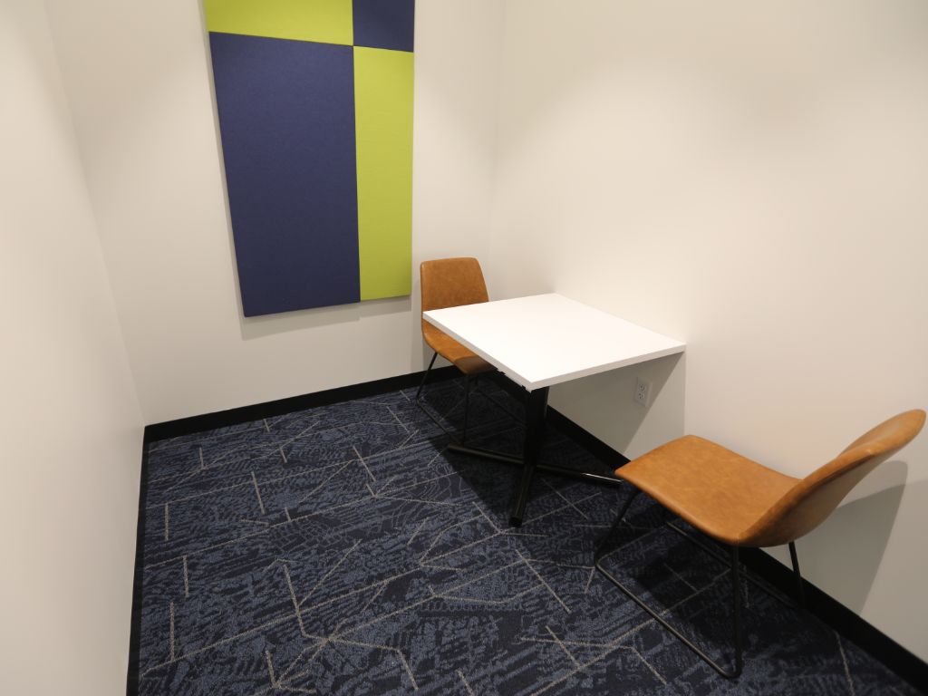 An interior shot of Interview Room