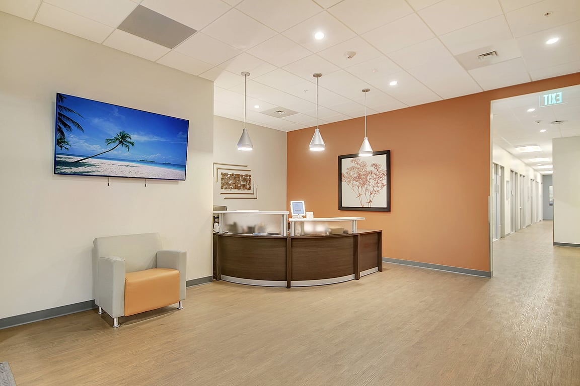 An interior shot of Office Evolution - Mount Pleasant