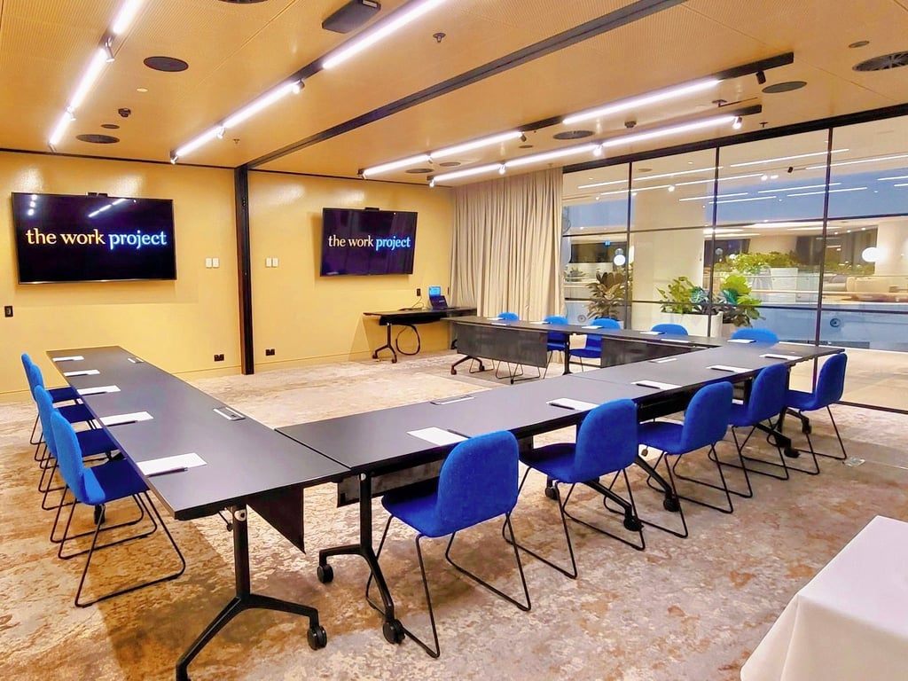 An interior shot of Bamboo - Seminar Room