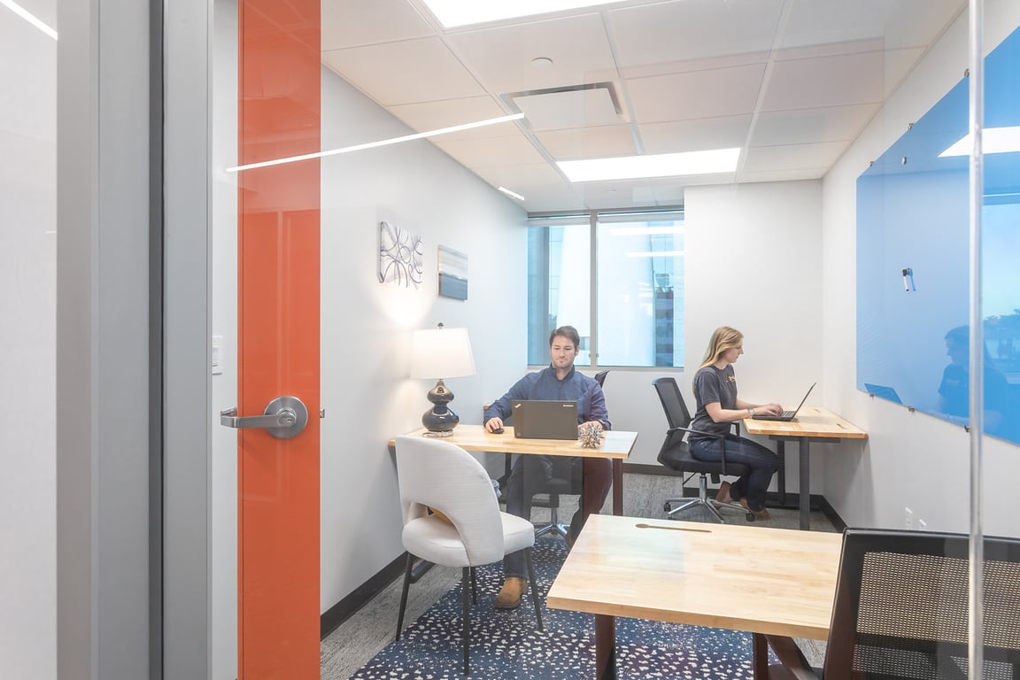 An interior shot of Private Day Office
