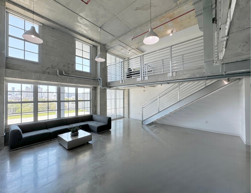 An interior shot of Natural light meeting space