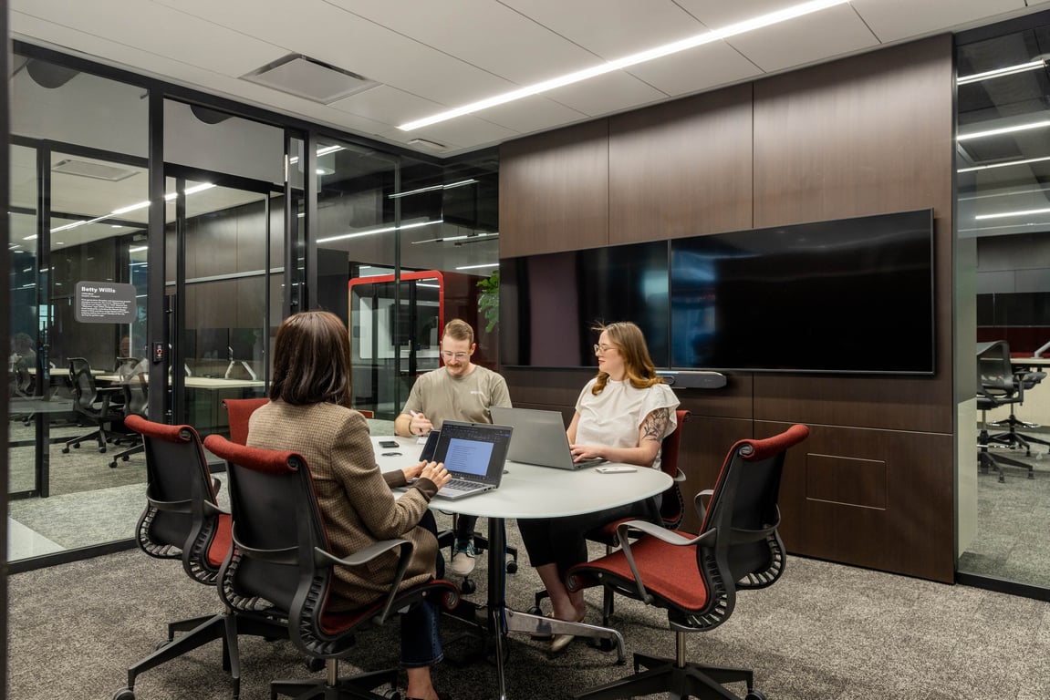 An interior shot of Willis Meeting Room