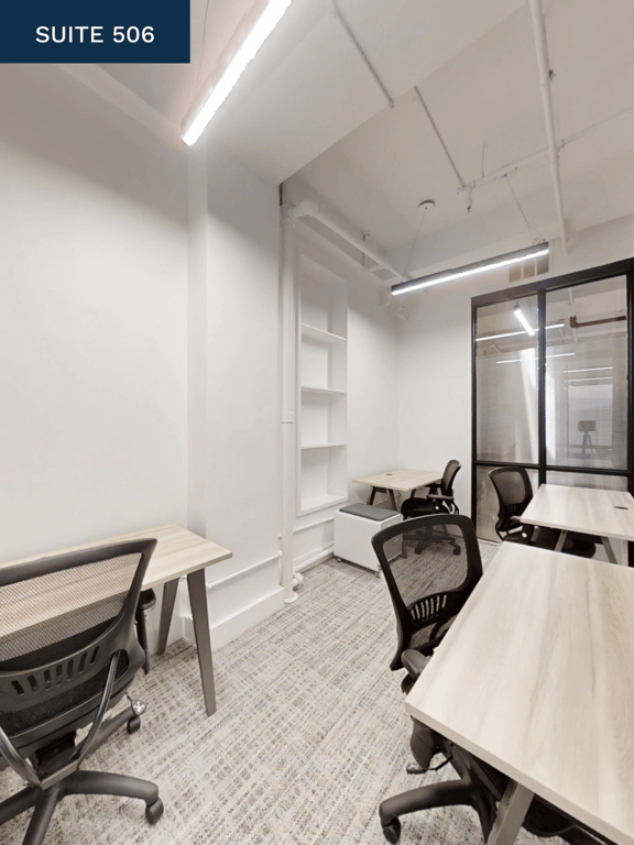 An interior shot of Suite 506