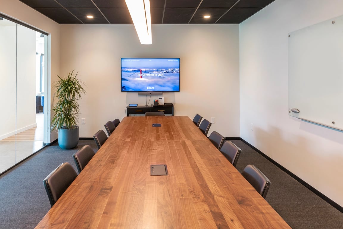 An interior shot of Conference I