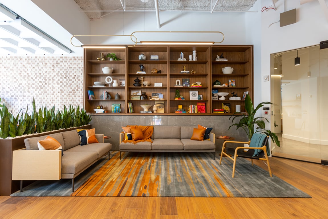 An interior shot of The Square - Houston - Texas Tower