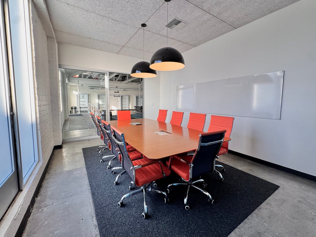 An interior shot of Bright Medium Meeting Room