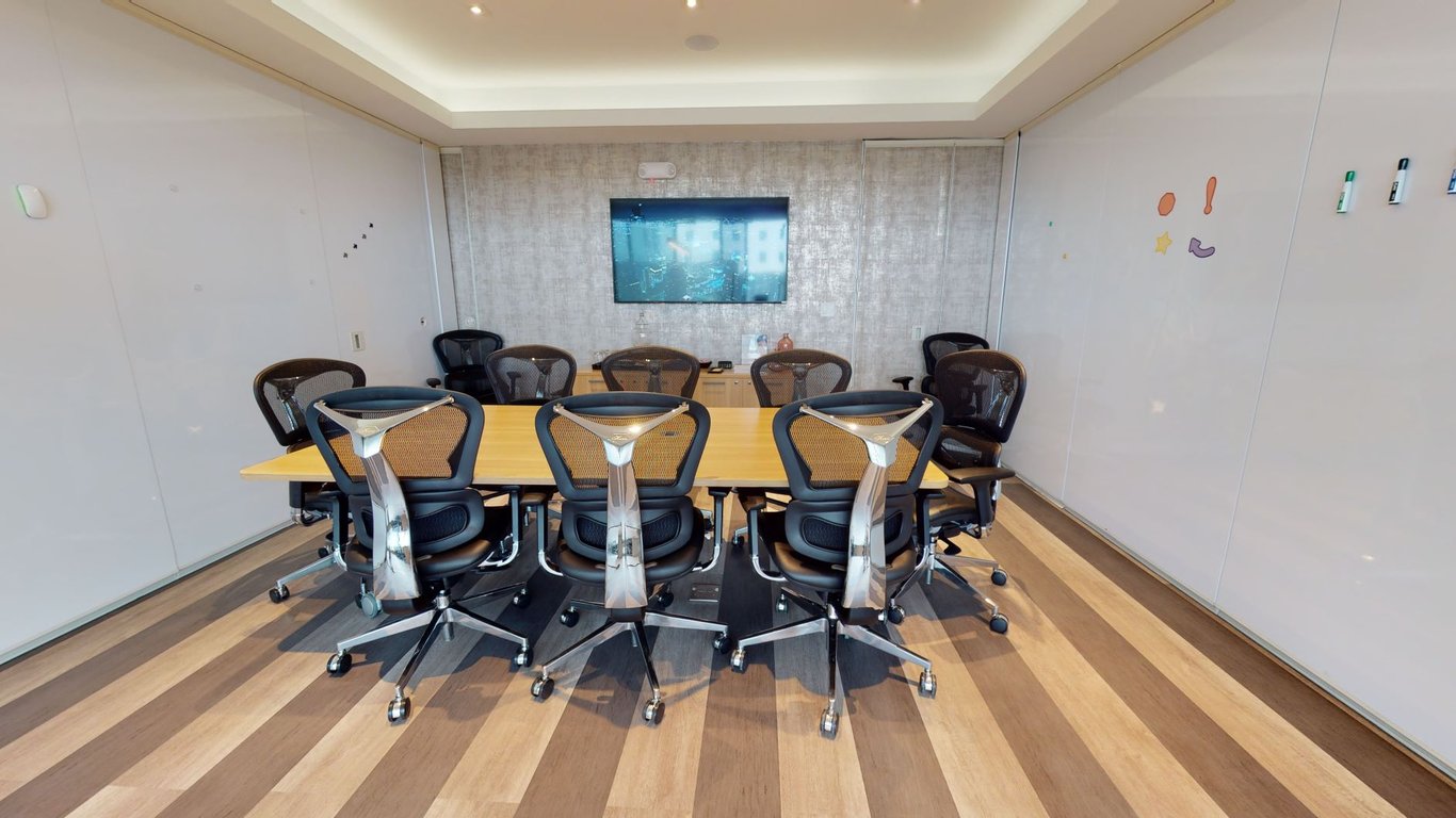 An interior shot of Grow Meeting Room