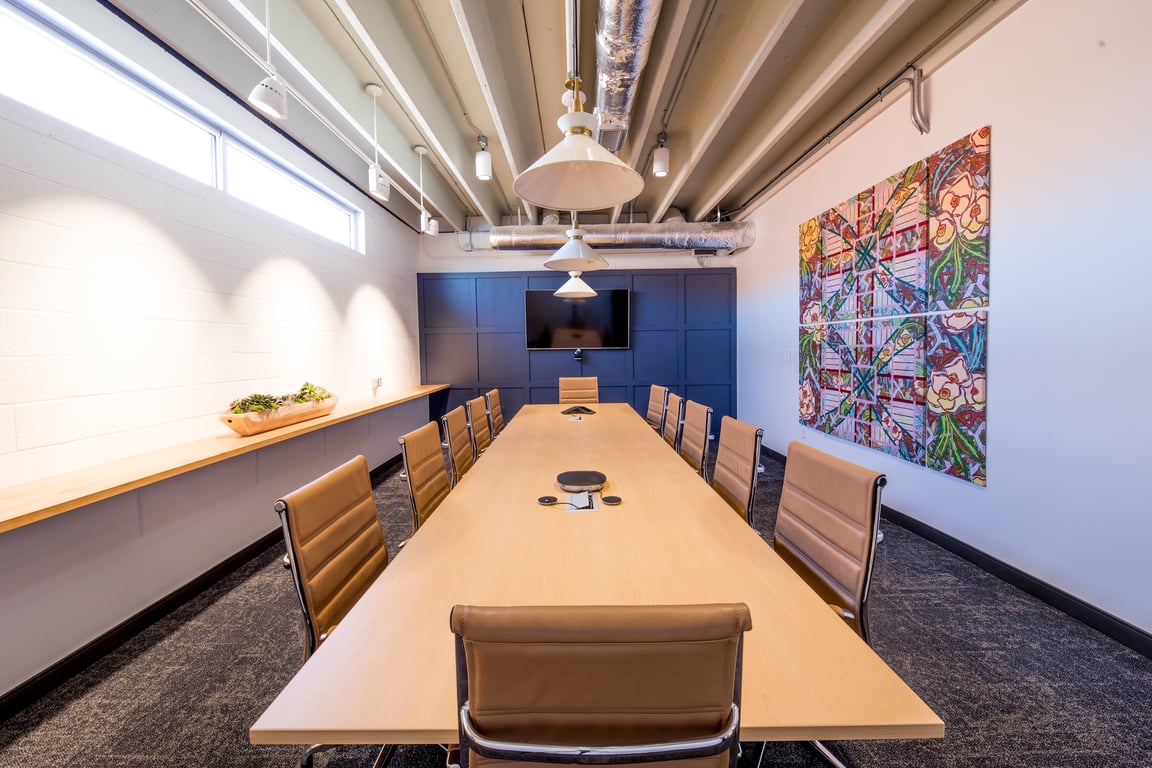 An interior shot of Large Conference Room
