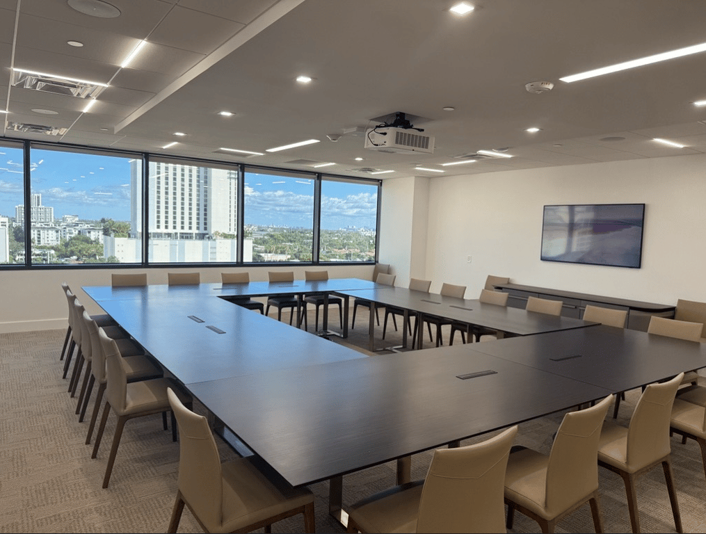 An interior shot of Level 10 Conference Room Center