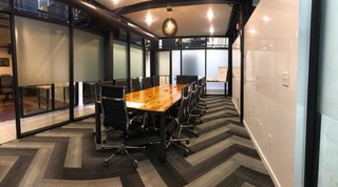 An interior shot of Conference Room 1