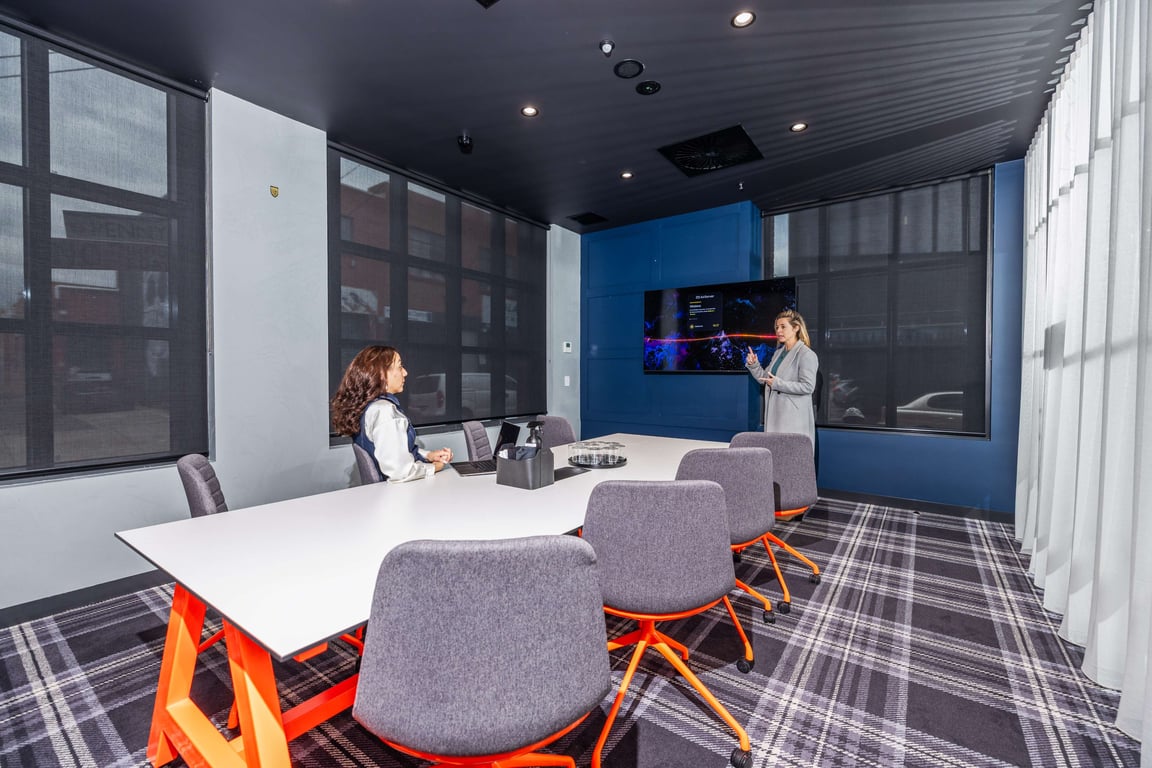 An interior shot of Buckets