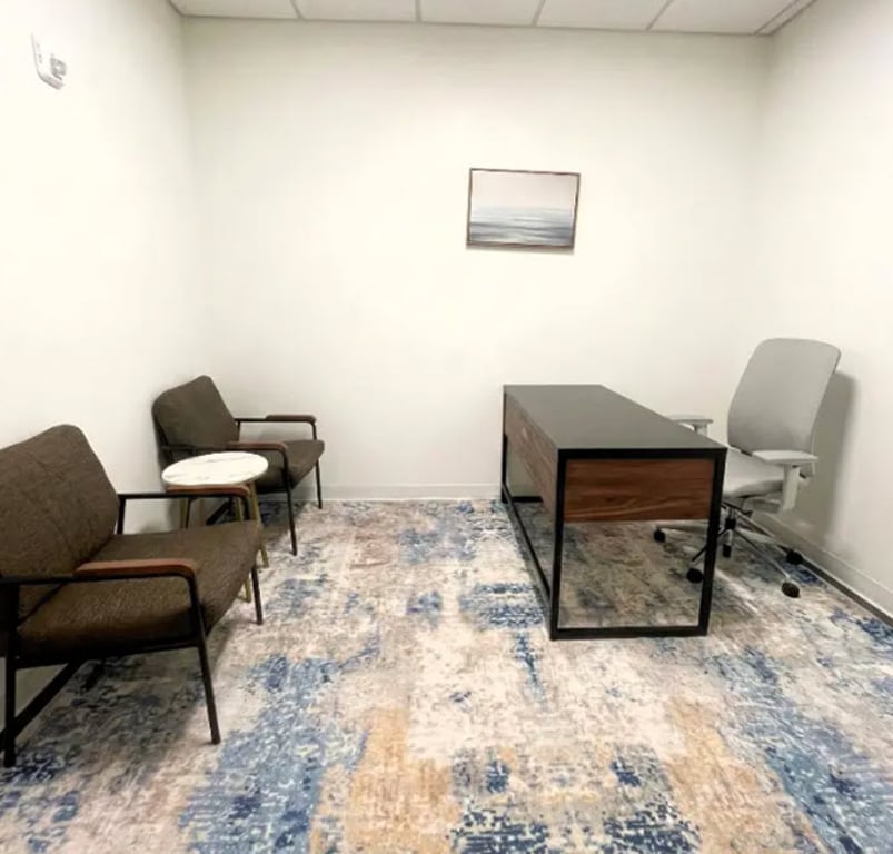An interior shot of Therapy Suite 226