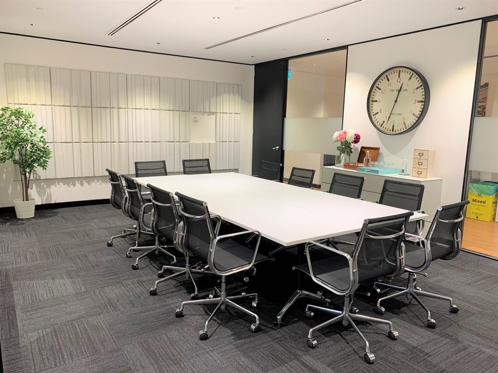 An interior shot of Boardroom