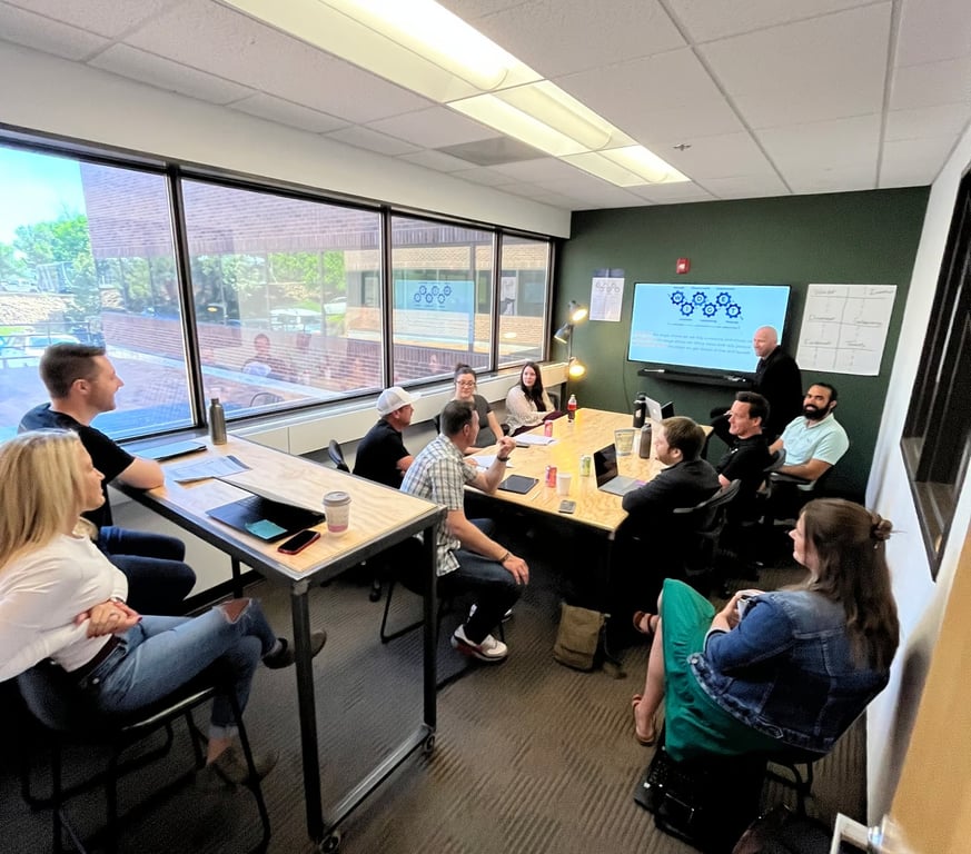 An interior shot of Rockrimmon Conference Room