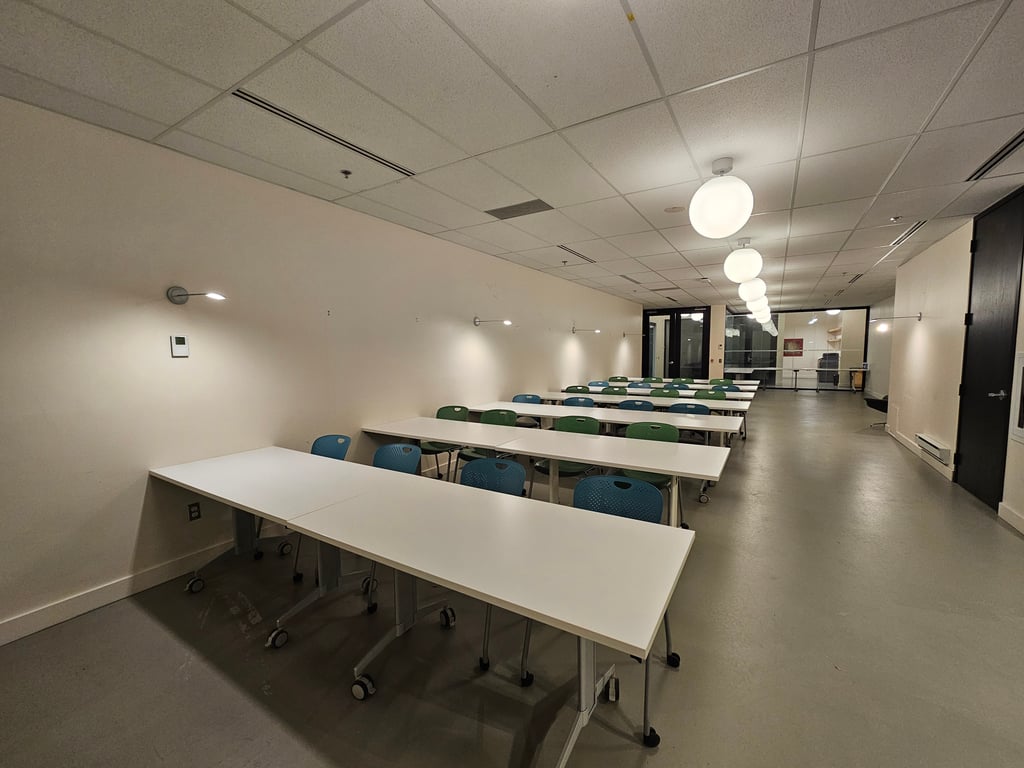 An interior shot of The Town Hall